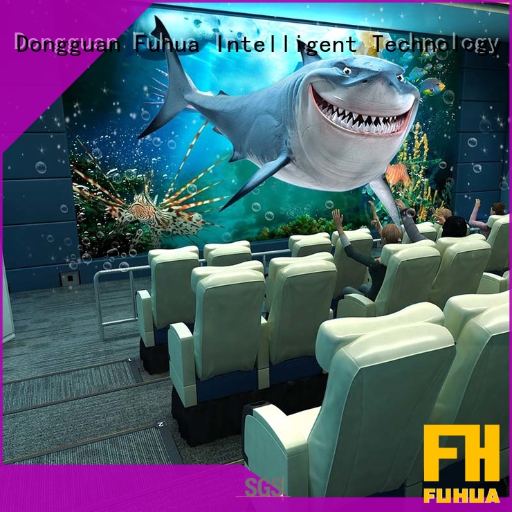 Fuhua successful 4d 5d cinema Realistic Effect for theme park