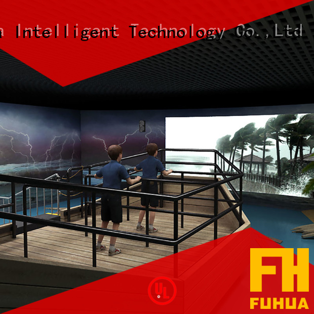 Fuhua fuhua typhoon simulator for education for scenic area